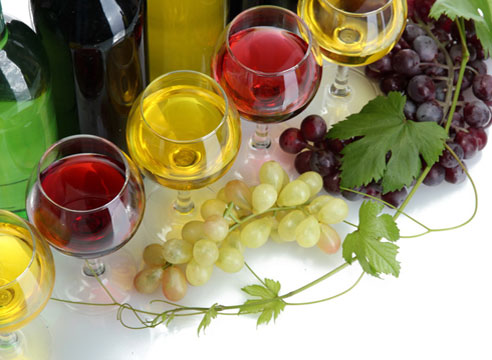 Сорта винограда, красное и белое вино