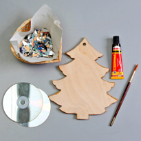 мозаика из дисков