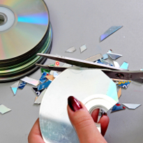 мозаика из дисков