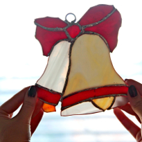 тиффани, витраж, новый год, елочная игрушка, новогоднее украшение тиффани, витраж, новый год, елочная игрушка, новогоднее украшение