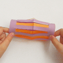 Бумажные фонарики на Новый год. Шаг 5