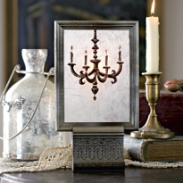 Новогодние свечи и подсвечники