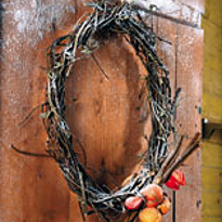 ветки венок