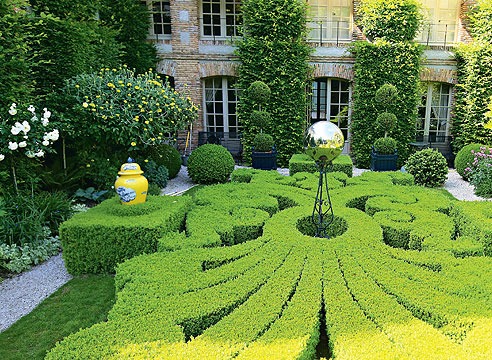 Сады Франции, городская усадьба