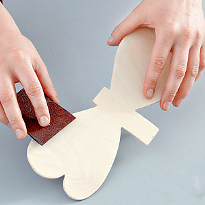 Поделки для сада: бабочки. Шаг 1