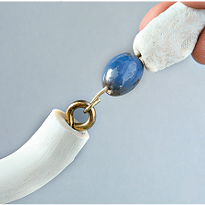 Поделки для сада: мобиль из ракушек. Шаг 2