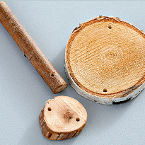 Поделки для сада: мобиль . Шаг 1