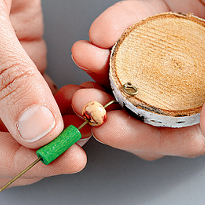 Поделки для сада: мобиль . Шаг 3