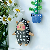 Текстильное украшение "Заяц". Шаг 11 Текстильное украшение "Заяц". Шаг 11