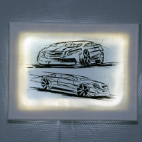 Картина-ночник своими руками. Шаг 4