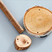 Поделки для сада: мобиль 