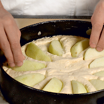 Яблочно-медовый пирог