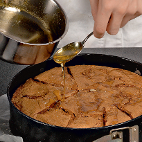 Яблочно-медовый пирог