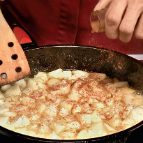 Яблочные ватрушки