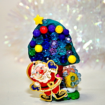 дед мороз и елка