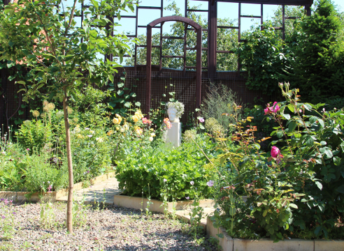 Сад Екатерины Локшиной, идеи для сада, дизайн сада, декоративный огород