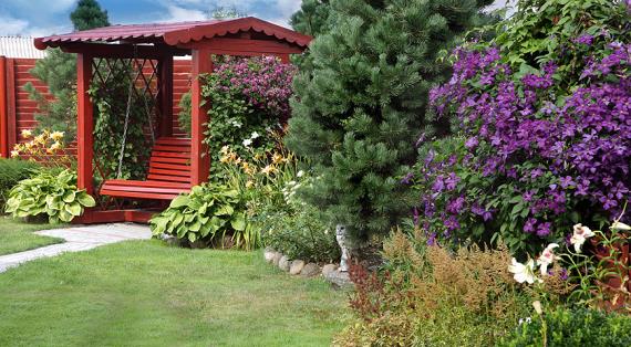 Сад: игры с пространством