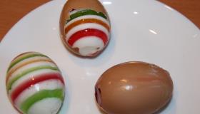 Желейные яйца. Шаг 4