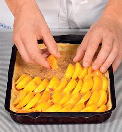 Пирог с персиками. Шаг 5 Пирог с персиками. Шаг 5