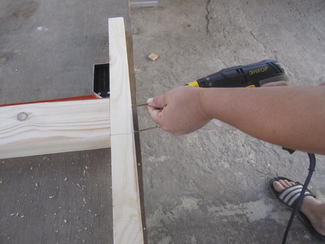 Садовый диванчик. Шаг 9