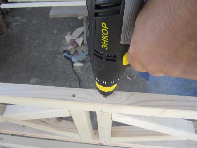 Садовый диванчик. Шаг 10