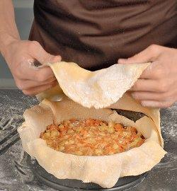 Тыквенный пирог / Пирог с тыквой. Шаг 5