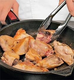 Курица с тыквой. Шаг 1