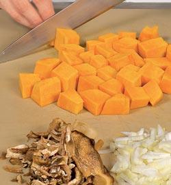 Курица с тыквой и грибами. Шаг 4