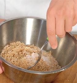 Тыквенный пирог с ореховой крошкой. Шаг 5