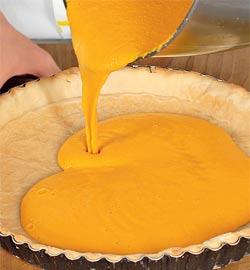 Тыквенный пирог с ореховой крошкой. Шаг 4