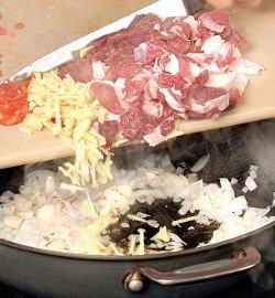 Карри из говядины с тыквой. Шаг 1