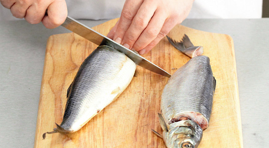 Рольмопсы из сельди. Шаг 1