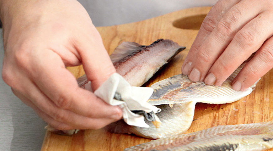 Рольмопсы из сельди. Шаг 3