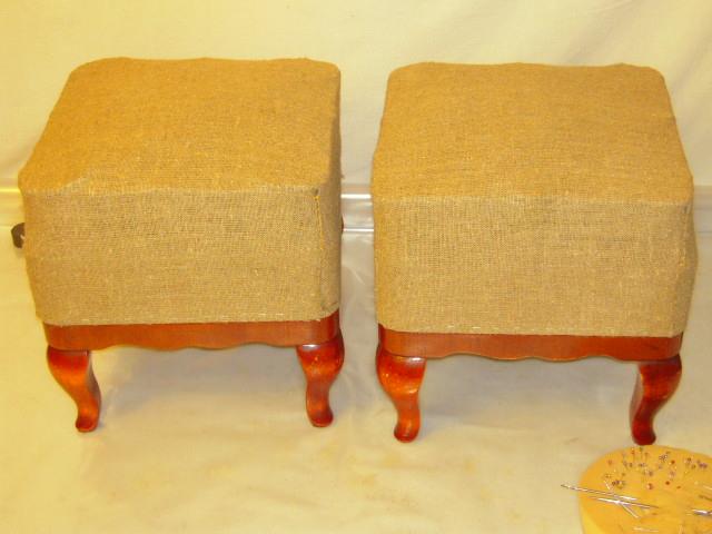 Мастер-класс по реставрации пуфика. Шаг 4 Мастер-класс по реставрации пуфика. Шаг 4