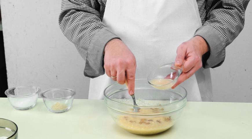 Постное печенье
с изюмом. Шаг 2 Постное печенье
с изюмом. Шаг 2