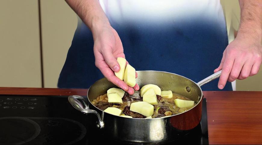 Жаркое с картофелем и чесноком. Шаг 5