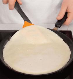 Блинный пирог с рыбным муссом. Шаг 4