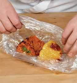 Запечённая в духовке шейка с овощами и грибным соте. Шаг 4