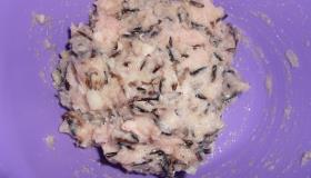 Пирог с куриными фрикадельками и рисом. Шаг 2