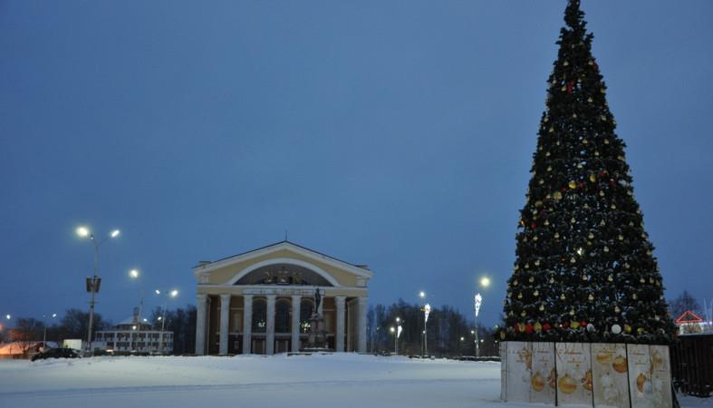 Люблю свой город в новый год