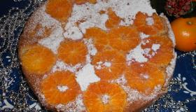 Клафути с мандаринами. Шаг 3