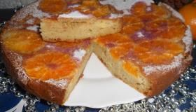 Клафути с мандаринами. Шаг 4