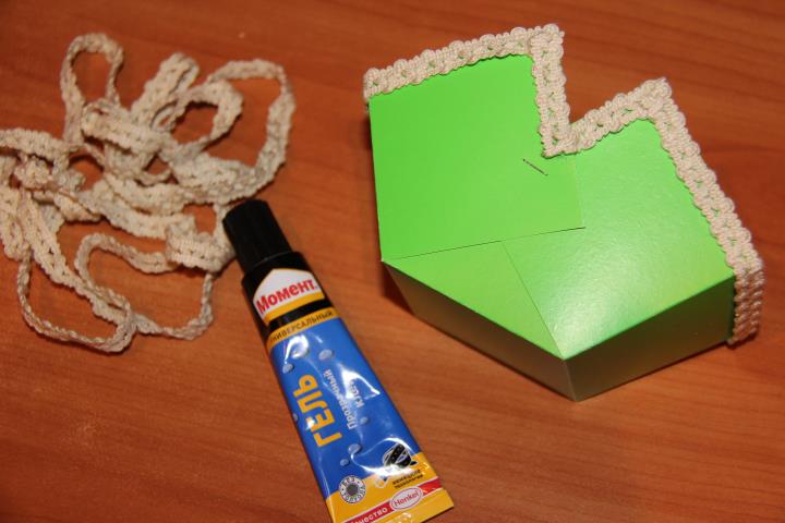 Корзинка для подарка своими руками . Шаг 6