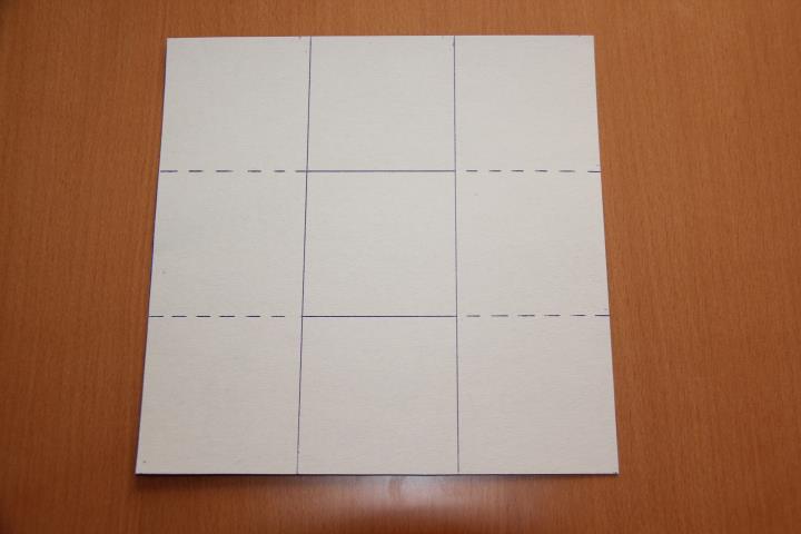 Корзинка для подарка своими руками . Шаг 1