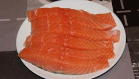 Кольца из лосося с рисом и грибами. Шаг 5