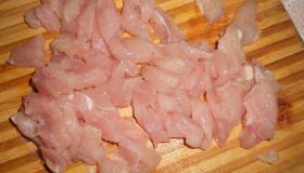 "Строганофф " из курицы. Шаг 4