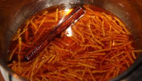 Мандарины в карамели. Шаг 4