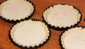 Тарталетки с кремом из творожного сыра. Шаг 5