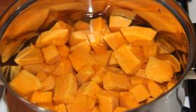 Тыквенный сок . Шаг 2