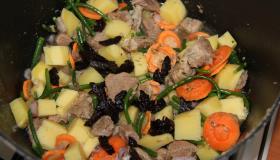 Баранина с чесночными стрелками. Шаг 4